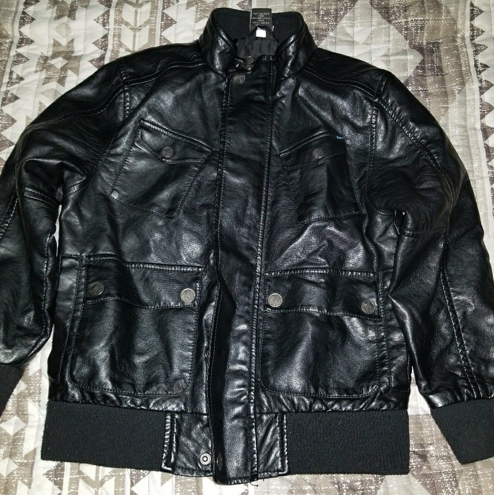 Boys Leather Jacket